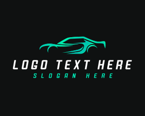 Auto - Car Sedan Driving logo design