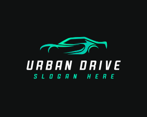 Car Sedan Driving logo design