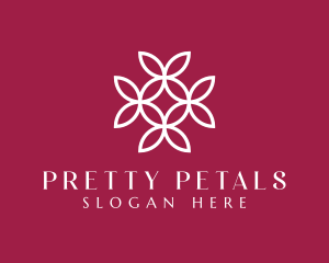 Flower Petal Pattern logo design