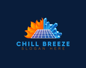 Solar Heat Ice logo design