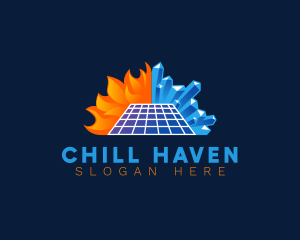 Solar Heat Ice logo design