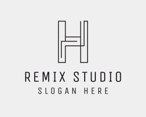 Generic Studio Letter H logo design