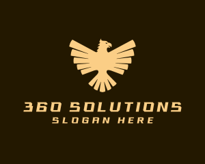 Eagle Wings Airforce logo design