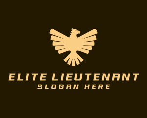 Lieutenant - Eagle Wings Airforce logo design