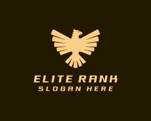 Rank - Eagle Wings Airforce logo design