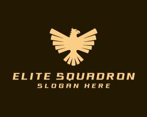 Squadron - Eagle Wings Airforce logo design