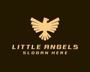 Eagle Wings Airforce logo design