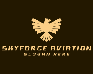 Eagle Wings Airforce logo design