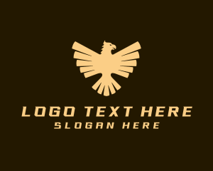 Wings - Eagle Wings Airforce logo design