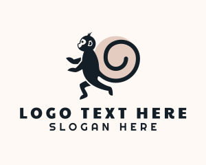 Business - Monkey Animal Character logo design