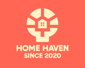 Housing - Light Bulb House logo design