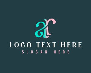 Stylist - Elegant Monogram Letter AR logo design