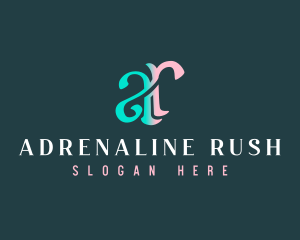 Elegant Monogram Letter AR logo design