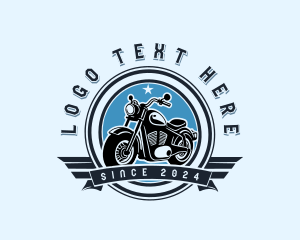 Motorcycle Wings Rider Logo