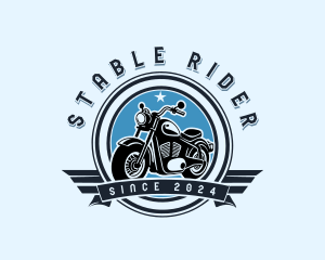 Motorcycle Wings Rider logo design