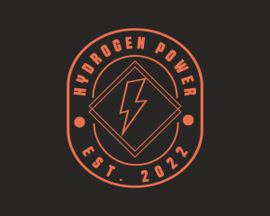 Electric Bolt Power logo design