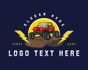 Monster Jam - Monster Truck Vehicle logo design