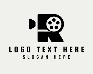 Unknown - Film Camera Letter R logo design