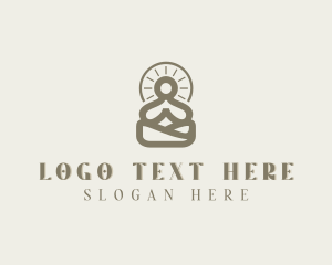 Yoga - Meditation Zen Yoga logo design