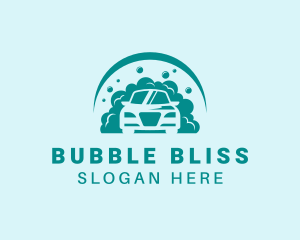 Bubble - Car Bubble Arc logo design