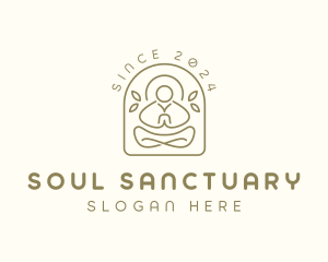 Spirituality - Meditation Yoga Wellness logo design