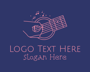 Acoustic Guitar Performer  Logo