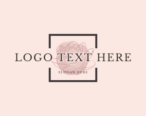 Watercolor Floral Beauty Logo