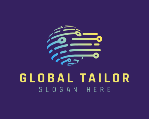 Digital Global Tech logo design