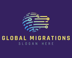 Digital Global Tech logo design