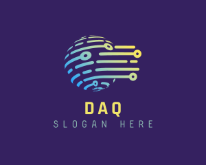 International - Digital Global Tech logo design