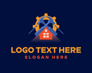 Home Improvement - Home Maintenance Construction logo design