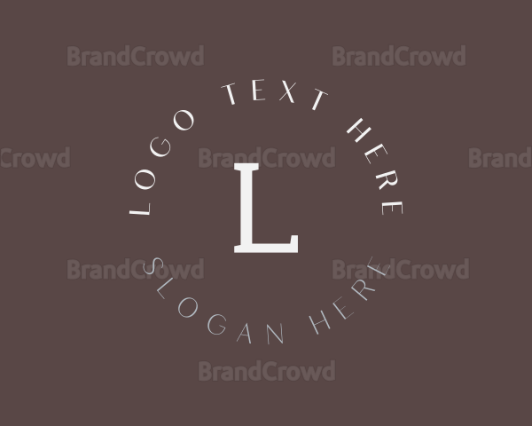 Luxury Fashion Boutique Store Logo