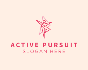 Activity - Person Fitness Workout logo design