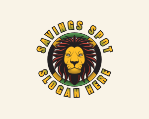 Wild Jamaica Lion Logo