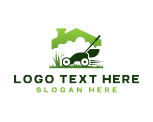 Mower - Home Lawn Care logo design