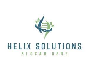 Helix - Organic DNA Biotech logo design