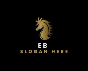 Stallion Horse Animal Logo