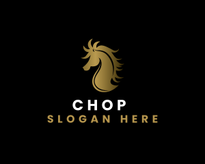 Stallion Horse Animal Logo