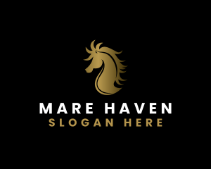 Mare - Stallion Horse Animal logo design