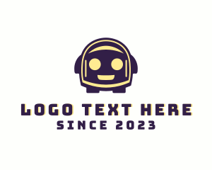 Blue Robot - Robot Tech Bot logo design