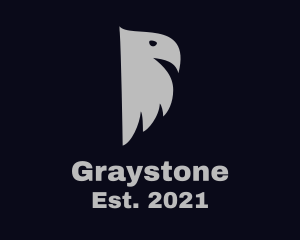 Gray - Gray Bird Silhouette logo design
