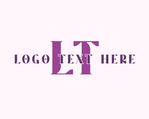 Letter - Feminine Elegant Beauty logo design