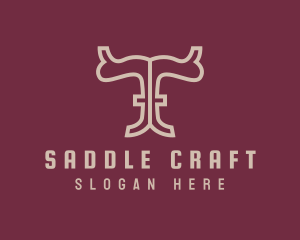 Saddle - Western Saddle Boutique Letter T logo design