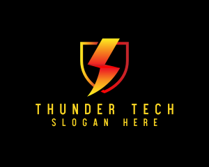 Electric Thunder Bolt logo design