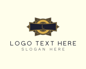 Antique - Luxury Restaurant Bar logo design