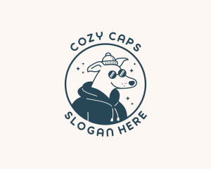 Dog Pet Hoodie logo design