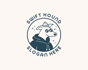 Dog Pet Hoodie logo design