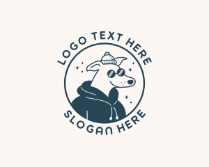 Beanie - Dog Pet Hoodie logo design