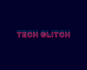 Future Glitch Business logo design