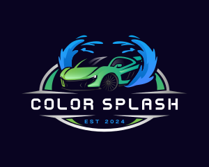 Car Splash Detailing logo design